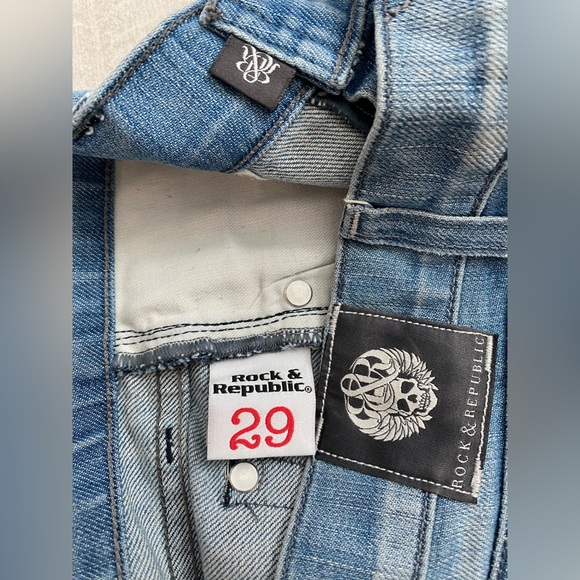 Rock & Republic Vintage Denim Jeans Size 29 Bootcut - Picture 5 of 7